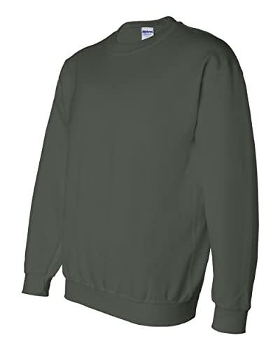 Gildan Adult Fleece Crewneck Sweatshirt, Style G18000 Military Green #TOP1