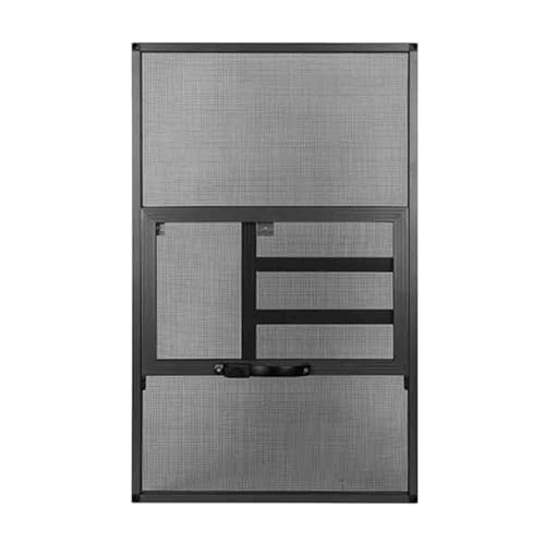 Mosquitera de aluminio retráctil y malla premium de alta resistencia para ventana interior