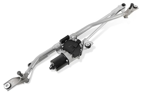 Gledewen 602-230AS Windshield Wiper Motor & Linkage Assembly Compatible with 07-14 Cadillac Escalade / 07-13 Chevrolet Silverado / 07-14 GMC Sierra 1500/2500 HD/3500 HD Replace 602230AS 15846942