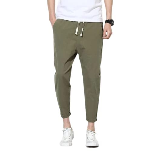 Comfortable Poly Cotton Ultra Soft Stylish Joggers Pyjama for Running, Gym Sports Lower | Activewear Summer Regular Fit Casual Track Pants with Two Pockets and Elastic Drawstring for Men-image-8