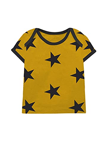 Image of A.T.U.N. (ALL THINGS UBER NICE) Unisex Kids Cotton Printed Regular T-Shirt (Pack of 2)