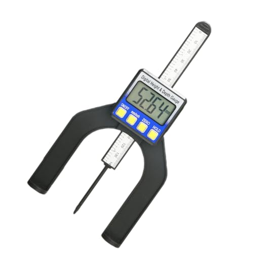 Outil de mesure menuiserie avec écran LCD clair et base aimantée