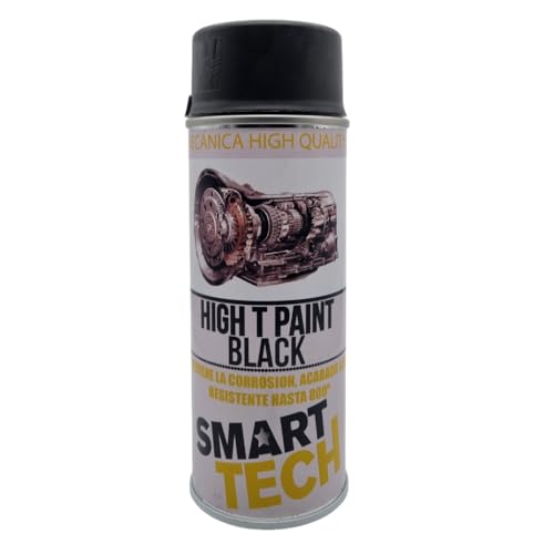 Pintura Anticalorica Negra Spray 400ml para pintar Motores Cajas de Cambio Chimeneas Estufas Resistente al Calor Altas Temperaturas 800º
