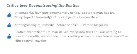 Vista 3 de Deconstructing The Beatles REVOLVER- Feature Film