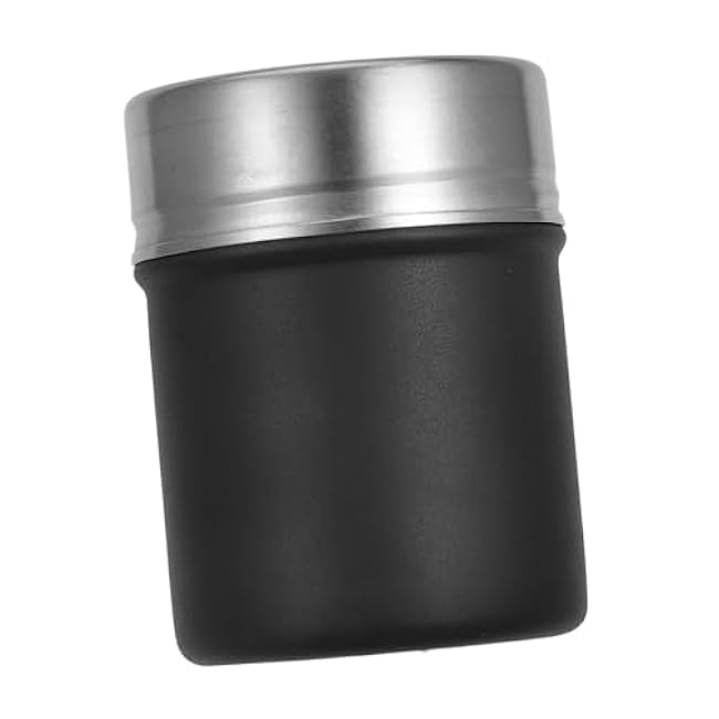 Stainless Steel Powdered Sugar Shaker Fine Mesh Duster for Baking and Cooking for Spices and Seasonings Versatile Kitchen Tool with Easy Dispensing