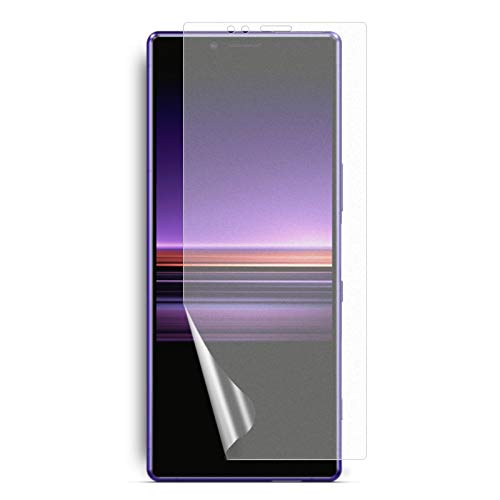 Sony Xperia 1 ptیtB A`OAᔽ wh~ SʃJo[ TPUf yXperia1 docomo SO-03L au SOV40 softbank P[X Screen protector XN[veN^[ AN