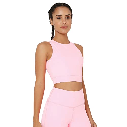 Image of Silvertraq Women's Padded Cross Back Crop Top