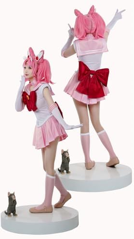 ちびうさ　コスプレ　フルセット ちびうさ コスプレ衣装 美少女戦士セーラームーン 制服風 日常可