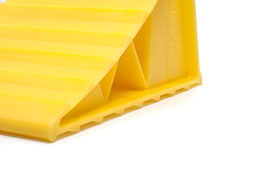 Camco 44432 Wheel Chock Without Rope, Helps Keep Your Trailer Or Rv In Place (Pack Of 1) , Yellow #TOP5