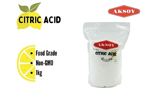 Citric Acid Food Grade 1000gr || Non-GMO, Anhydrous, Make Your Own BathBomb, No Additives, Sour Drinks, Household Cleaning with Citric Acid Powder (Packaging may vary) - Image 2