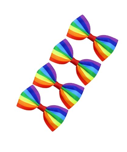 Clips de arco iris para bebé e ideas de peinados para la guardería
