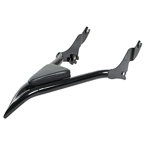 Silscvtt Motorcycle Sissy Bar 16Inch Detachable Pointed Rear Backrest With Pad Replacement For 2009-2021 Touring Road King Street Glide Electra Glide Road Glide #TOP19
