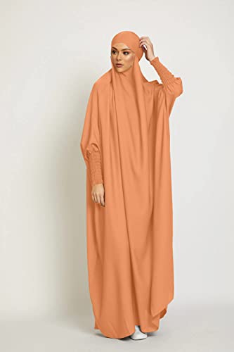 Robe de prière musulmane abaya ample pour s'habiller vite