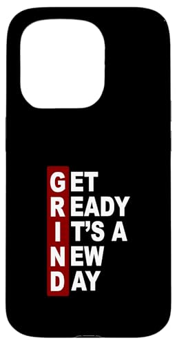 �}���[�� ���b�h �o�[�K���f�B Get Ready It's A New Day - Grind �X�}�z�P�[�X iPhone 15 Pro �p
