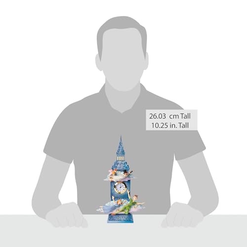 Disney Traditions Figurina Orologio Peter Pan Collezione - 5