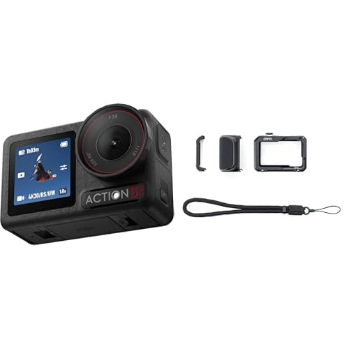 DJI Osmo Action 5 Pro �X�g���[�g�ʐ^�R���{�A�N���G�C�^�[����4K�A�N�V�����J�����A1/1.3�C���`�Z���T�[�A155° FOV�A4���ԃo�b�e���[�A�O���b�v���K������A���[�e�B���e�B�t���[�����n���h�O���b�v�ň��肵���X�g���[�g�ʐ^�B�e����