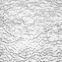 Clear Ripple Wissmach Stained Glass Sheet - 8" X 12" (.67sf) By Stallings Stained Glass