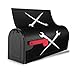 AHUNARLOP Ironworker Crossed Tools Mailbox Covers Magnetic Standard Size 21