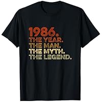 Cumpleaños Regalo Cosecha Vintage . Year Man Myth Legend Camiseta