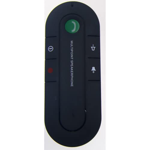 Enceintes Bluetooth sans Fil Portables pour Voiture Kit Mains Libres pour Voiture Enceinte Mains Libres Bluetooth Kits pour Pare-Soleil Lecteur MP3 pour...