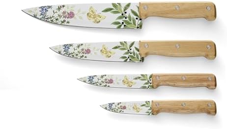 Lenox Butterfly Meadow Herbs 4-Piece Kitchen Knife Set image 5