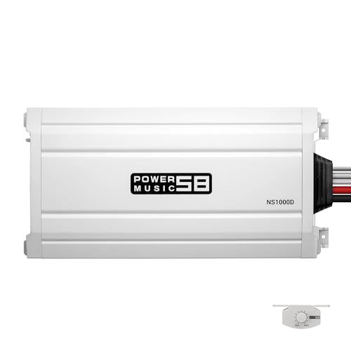 Marine car Audio Amplifier Monoblock Class D MOSFER 1000 watts RMS Remote Subwoofer Level Control