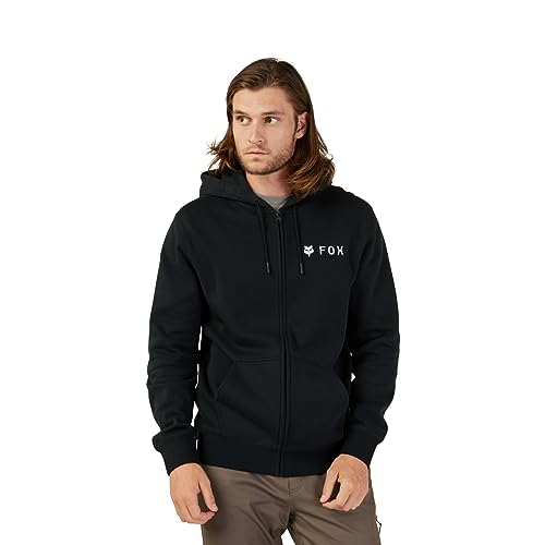 Fox Racing Cremallera de Forro Polar absoluto, Negro, M para Hombre