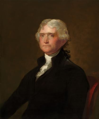 Peinture murale Jefferson G.P.A. Healy impression sur toile 60x90cm