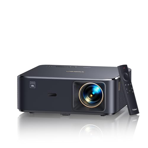 Proyector 4K, Sound by JBL, Dolby Audio, Android TV 12.0, Auto Focus/Keystone, NFC, YABER K2s...