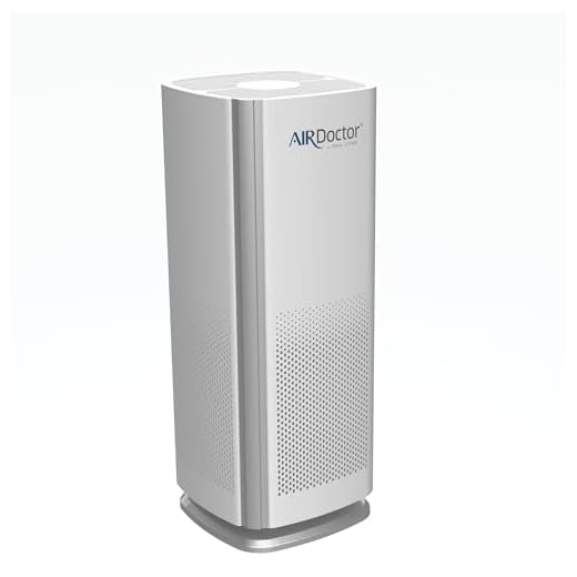 AIRDOCTOR AD1000 4-in-1 Air Purifier | Perfect for Guest Rooms, Kids' Bedrooms and Home Offices | Circulates the Air in 285 sq. ft. 4x/hour
