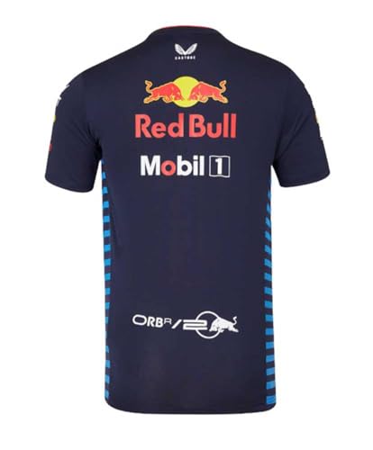 Castore Mens Red Bull Racing T-Shirt Mit Kurzen Ärmeln