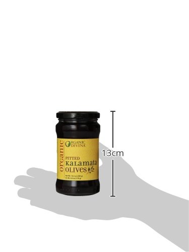 Divina, Olives Kalamata Pitted Organic, 10.2 Ounce