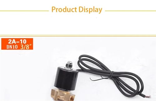 Válvula solenoide normalmente cerrada de 1 pulgada IP68 24 VAC para agua 8