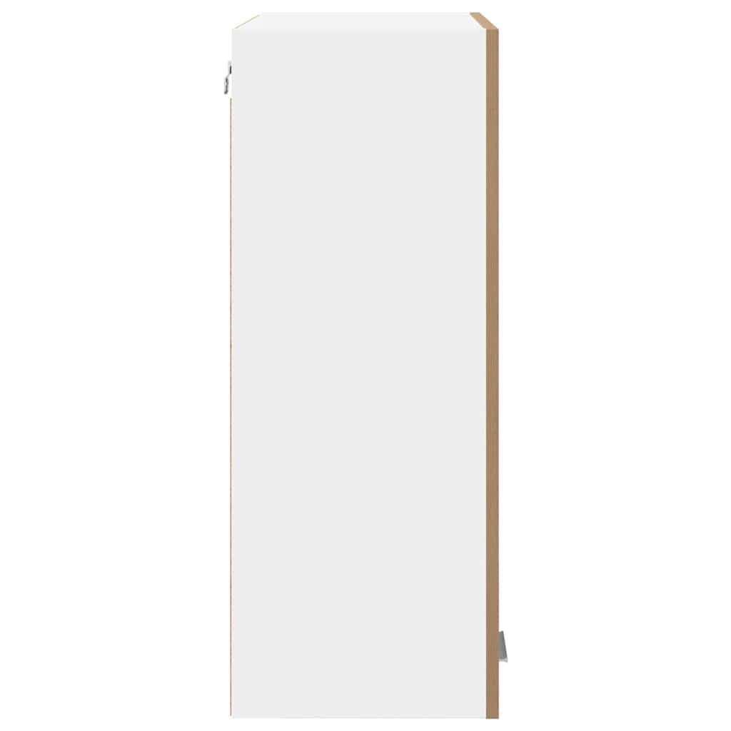 vidaXL Armoire Suspendue Riga Chêne Artisanal 60 x 31 x 80 cm, Armoire de Cuisine Moderne, Design rectangulaire, Grand Espace de Rangement, matériaux résistants, Style Contemporain