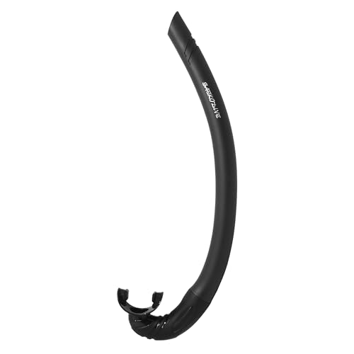 SAEKODIVE Apnea Snorkeling Gear for Adults - Freediving Snorkel, Spearfishing Snorkel, Adult Snorkel Gear