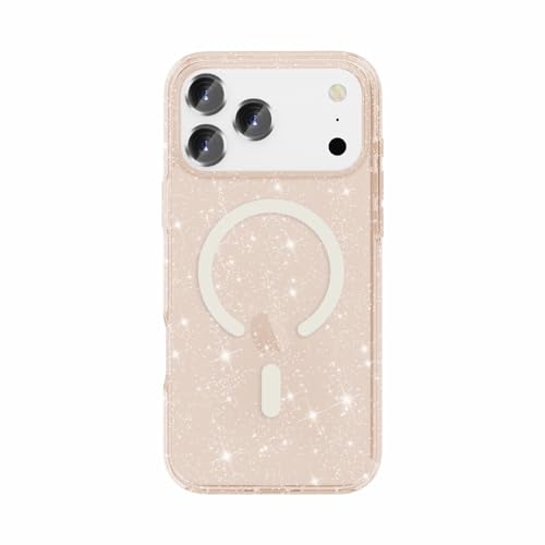 Coque rigide paillettes dorées iPhone Xs Max silicone magnétique chic