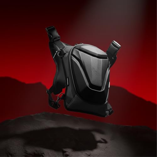 VANTORA ARC 4-in-1 5L Crossbody & Thigh Bag (Black) - Image 4