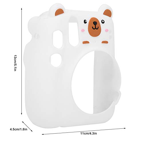 Capa protetora, capa protetora de câmera, acessório moderno para câmera instantânea Mini 11 (urso)