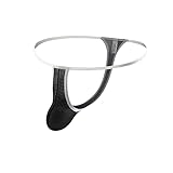 Herren Low Rise G-String Slips Nahtlos Kompfort Unterhosen mit Pouch Sport Unterwäsche Männer Underwear mit Ausbuchtung Bikini Briefs Sexy Gay Thongs Jockstrap Höschen