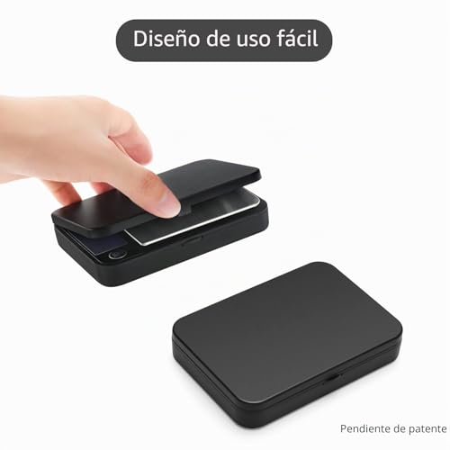 Miniatura 6 de Vitafit Báscula De Precisión Digitale Para Joyería Cocina Alimentos 500g X 0,01g, Balanza De Portátiles Multifuncional Con Pantalla Lcd Retroiluminada, Báscula Digital De Bolsillo, Negro