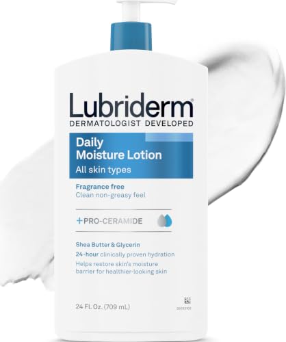 Best Over-the-Counter Atopic Dermatitis Treatments for Adults Over 50: Expert-Tested Solutions That Actually Work 12 Lubriderm Daily Moisture Body Lotion, Fragrance Free, 24 fl. oz