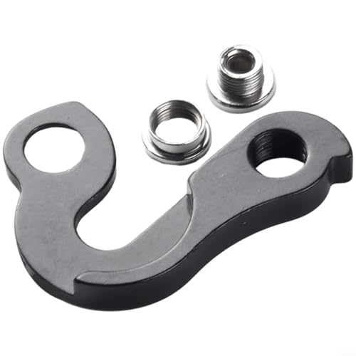 Ampia compatibilità: progettato specificamente per il deragliatore posteriore della bicicletta MTB, questo gancio per coda è compatibile con una vasta gamma di modelli di bici.