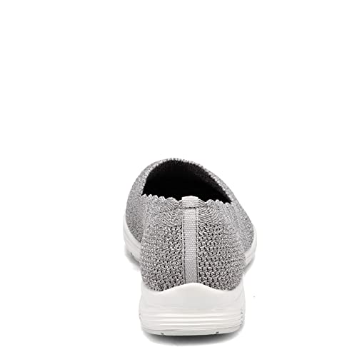 Image of Skechers Women's Seager Stat Scalloped Collar Engineered Skech-Knit Slip-on Classic Fit Loafer
