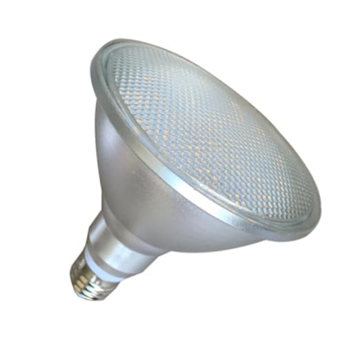 JCKJWL Ampoule LED 18 W PAR38 étanche à intensité variable IP65 3000 K blanc naturel 4000 K 6000 K Éclairage de grande surface(Warm White)