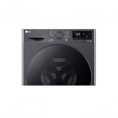 Lava e Seca Smart com Inteligência Artificial AIDD 12Kg LG VC5 CV3012MC5 Titanium (127, Volts) #1