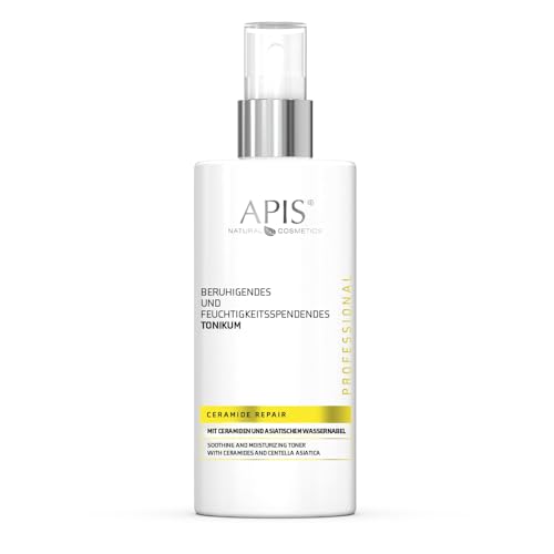 Apis CERAMIDE REPAIR Gesichtstonic - 300 ml - mit Ceramiden 3 und 6-II, Centella Asiatica und Hyaluronsäure Feuchtigkeitsspendend, hautberuhigend, regenerierend, stärkt die Hautbarriere, pH-neutral