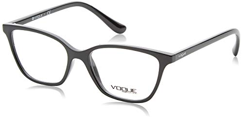 Preisvergleich Produktbild Vogue - VO 5029, Rechteckig, Propionat, Damenbrillen, BLACK(W44), 54 / 16 / 140