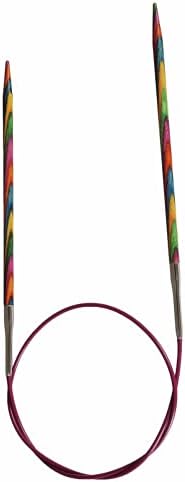 KnitPro KP21382 150 cm x 4 mm Symfonie Fixed Circular Needles, Multi-Color,4.00mm