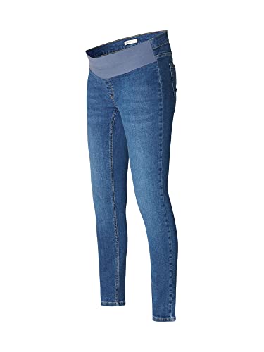 ESPRIT Maternity Damen Jegging Under The Belly 7/8 Jeans, Medium Wash - 960, 38 EU Cover