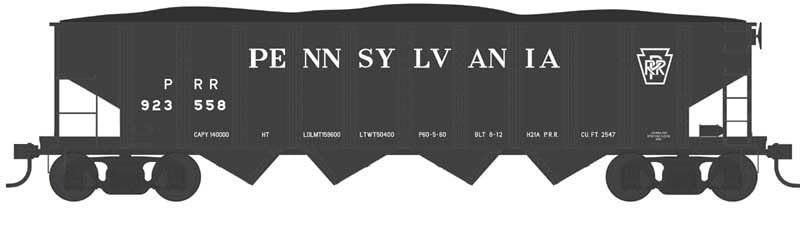 BOWSER PRR 4-Bay Hopper #923558
